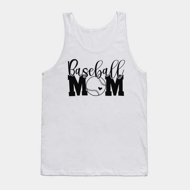 Baseball Mom Tank Top by KC Happy Shop